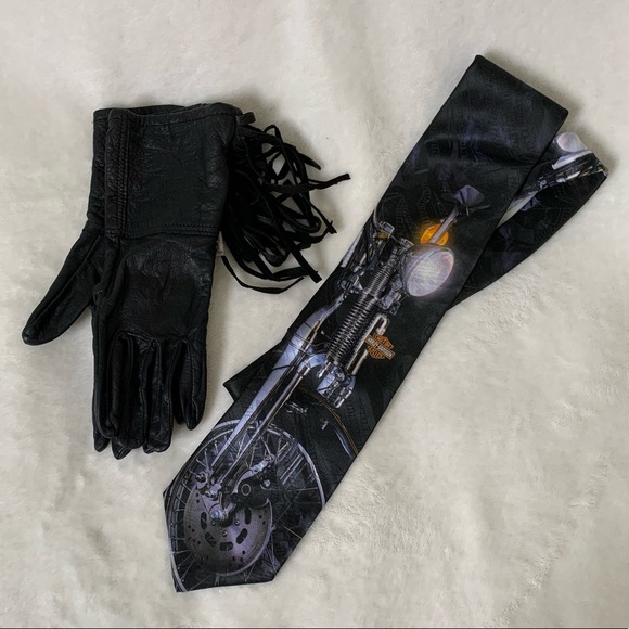 Vintage Ralph Marlin for Harley Davidson Tie - Picture 9 of 9